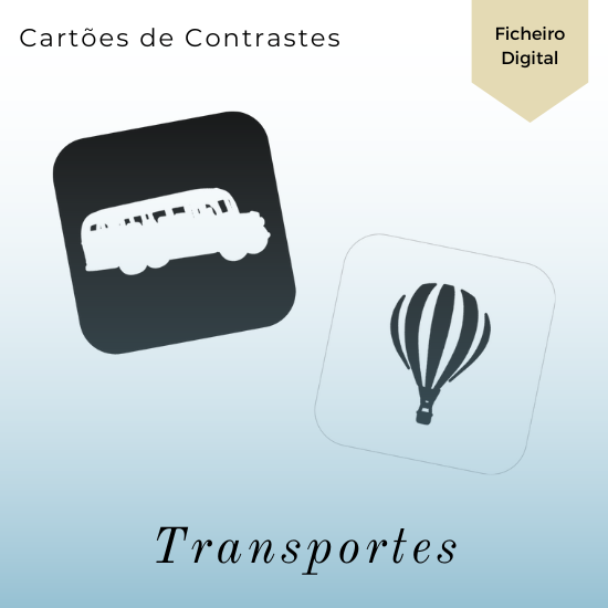 Transportes - Cartões de Contrastes